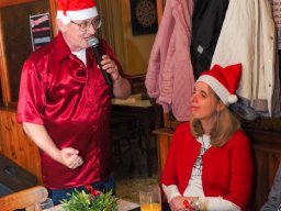 Der Dornbacher und Carmen Bergmann im GH Timo am 6.12.2025